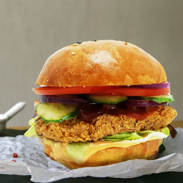 Ăla de Pui - Burger Pui Crispy